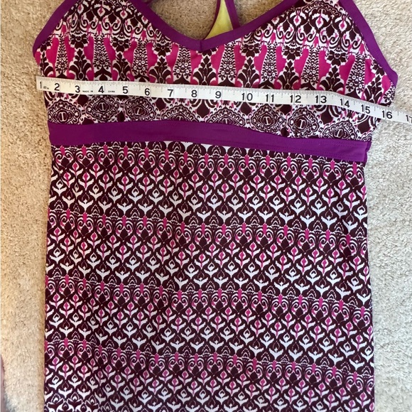 ATHLETA SHOREBREAK purple, pink, and burgundy dress - Picture 9 of 10